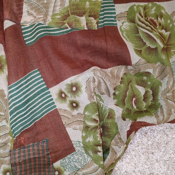 So boho🌼🌼 Kantha reversible romper with pockets. - Picture 8 of 12